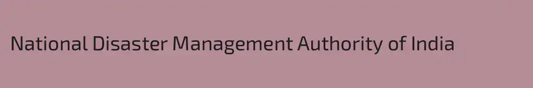 National Disaster Management Authority of India